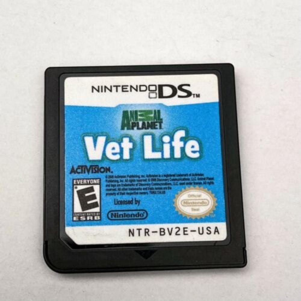 Animal Planet Vet Life Nintendo DS Cartridge Only Tested